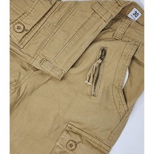 NEW AKARMY Must Way Men's Size 30 Khaki Cotton Casual Military Work Cargo Pants picture