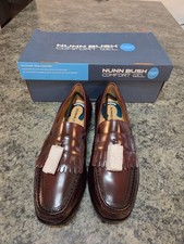 VTG Nunn Bush Keaton Moc Toe Kitle Tassel Loafer Men's Slip On New picture