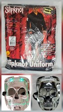 Slipknot Uniform Adult Standard Size Medium Black Halloween W/ Silver Chrome Led picture