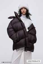 H&M Premium Edition Down Oversized Puffer Jacket size L picture