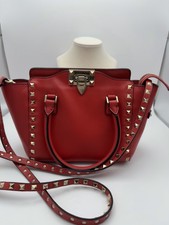 Authentic Valentino Garavani Rockstud Small Leather Shoulder Bag COA Repainted picture