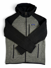 Patagonia Better Sweater Hoody Gray Black Full Zip Men’s M picture