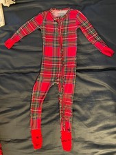 Posh peanut toddler plaid bamboo pajamas picture
