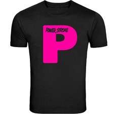 Powerstroke Small chest P Design T-Shirt Unisex Black Color Front & Back S - 5XL picture