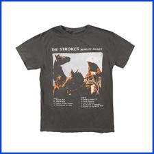 SALE 30% - Specilal The Strokes 2026 Tour Black Shirt Reprint For Men and Women picture