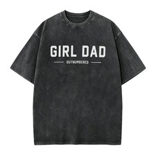 Girl Dad Shirt, Outnumbered Tee, Fathers Day Gift, Dad of Girls Top, New Father picture