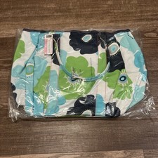 Thirty One Pleated Top Beach Tote Newport Bloom Floral Bag NEW NWT 31 Gifts picture