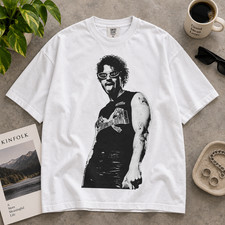 Vintage Joe Punk Rock Singer Shirt Retro Heavy Music Graphic Unisex Cotton Top picture