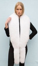 Royal Saga Furs Arctic Pure White Fox Fur Huge 86