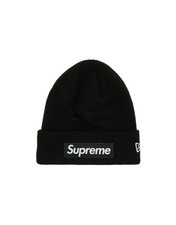Supreme x New Era Box Logo Beanie Black FW25 Authentic Fast 🚚 picture