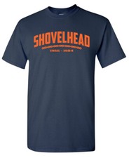SHOVELHEAD Orange Years T-SHIRT - Harley Davidson Biker Motorcycle picture