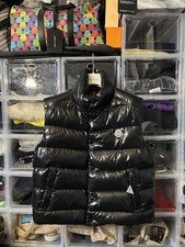 Rare Moncler Tib Gilet Black Vest - Size 2 Medium - $1850 picture