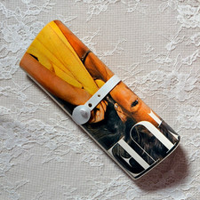 Vintage 70s Vogue Magazine clutch Purse Bag picture