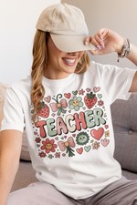 Teacher Doodle T-Shirt • First Day of School Shirt • Colorful Teacher Life picture