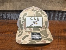 New C&B Farm + Outdoors Richardson 112 Duck Camo Duck Logo Cap Hat Mallard Duck picture