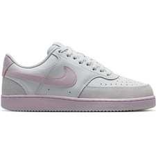 New w/ Nike Women’s Court Vision Low Next Nature Shoes White Pink Authentic Seal picture
