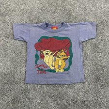Vintage The Lion King Simba & Nala T Shirt Kids Small 5 - 6 Youth 90s Disney USA picture