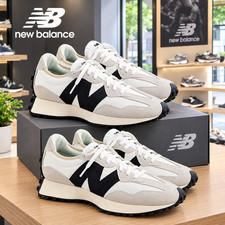 [FLASH SALE] New. Balance® 327 women's sneakers Sea Salt Black picture