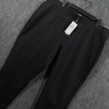 Philosophy Republic Clothing Jegging Pants Womens 2X Gray Plaid Pull On Stretch picture