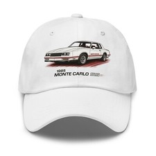 1985 Monte Carlo SS Dad Hat Vintage Adjustable – Classic Muscle Car Cap picture
