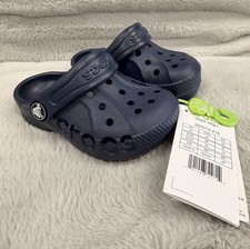 Crocs Toddler Kids Baya Clogs - Navy Blue - Size C6 - New with Tags picture