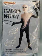 Spooktacular Creations Shadow Demon Boy's Halloween Costume Large 10-12 Yrs picture