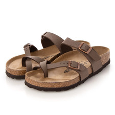 Birkenstock Mayari Birkibuc Mocha Cork Footbed Women's Sandals Regular/Wide picture