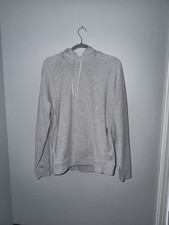 Lululemon City Sweat Pullover Hoodie Size M Grey Heathered picture