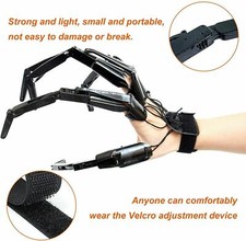 Pair Articulated Extension Long Fingers Ghost Claw Glove Halloween Costume Props picture