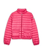 Moncler Lans Down Puffer Jacket Girls' 12A Pink Long Sleeve Full Zip Closure picture