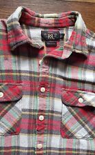  ~Ralph Lauren~ RRL Double RL Checkered Western Shirt L (borderline M) Polo  picture