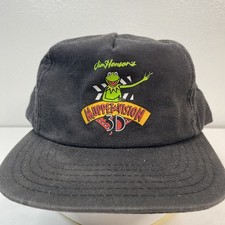 Vintage Jim Hensons Muppet Vision 3D PROMO Snap Back Hat GRAIL 80s 90s USA picture