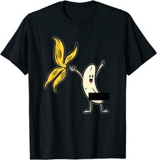 NEW LIMITED Funny Banana Censor Premium Gift Idea Tee T-Shirt Size S-3XL picture