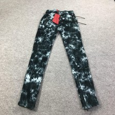 Guapi Pants Mens 28 Black Gray Tie Dye Limited Edition Dead Or Alive Streetwear picture