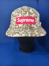 Supreme Men's Brown leopard print Brim Baseball Cap Adjustable Hat picture