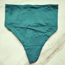 Soma Vanishing Tummy Retro Thong Panty Gulf Side SZ S/M picture
