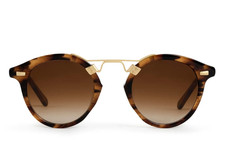 🧡*NWT* Krewe Sunglasses St. Louis Venezia 18K Mirrored Handcrafted Fast Ship picture