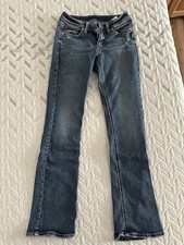 Silver Jeans Co. Women’s Suki Slim Boot Bootcut Jeans Medium Wash Blue W27 L33 picture