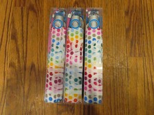 LOT of 3 Totes Signature Auto Open Colorful Polka Dot Umbrellas picture