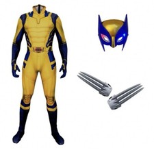 Halloween Costume for Boys Wolverine Kids Halloween Marvel Superhero Outfit 9/10 picture
