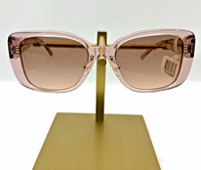 Coach HC8352 Women’s Pink Floral Square Sunglasses Brown Gradient UV400 54/20 picture