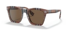 BURBERRY Sunglasses BE 4348 396673 Cooper Brown Check Dark picture