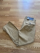 New Rocawear Classic Regular Fit Beige Chinos W32 L30 Y2K picture