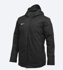 Nike 550 Down Mens Parka Winter Coat  Team Issue Black DJ6526-010 Select SZ picture