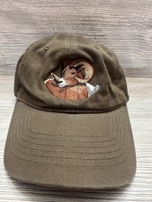 Bighorn Sheep Embroidered Cap Olive Green Rocky Mountain National Park Hat picture