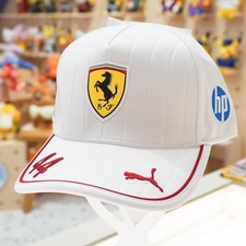 Scuderia Ferrari F1 Team PUMA Charles Leclerc Baseball Cap Hat 2026 White Adults picture