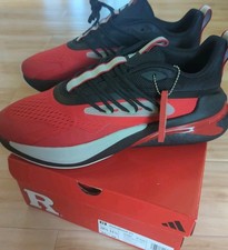 adidas x Rutgers Scarlet Knights AlphaBoost V2 - Red / Black (IH3885) Men's 10.5 picture