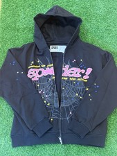 Sp5der Zip-Up Hoodie - Size Small picture