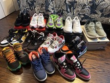 Bundle of Brand New & Excellent condition Jordans, Adidas, Puma, Nike Shoes 8.5W picture