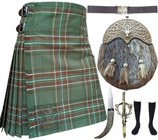 Kilts For Men Outfit Clan Kelly Dress Tartan Kilt Scottish Outfits For Sale picture